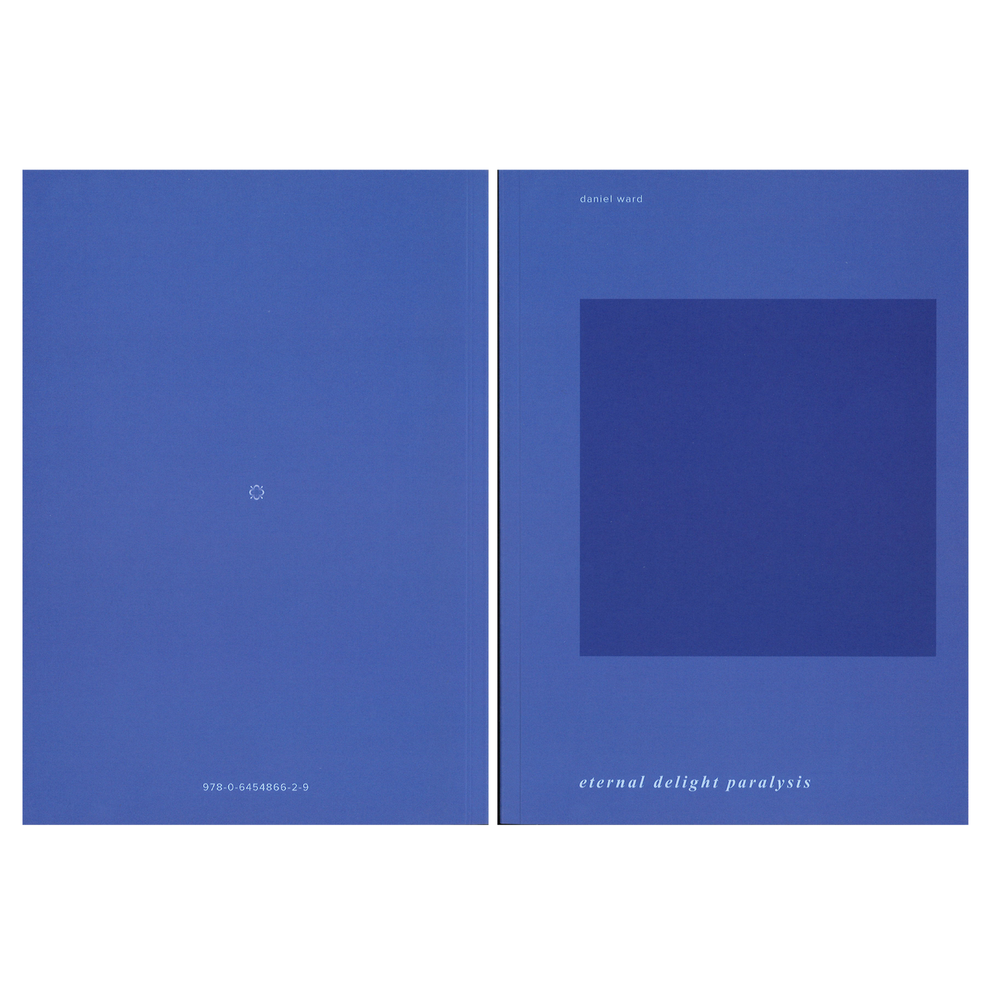 nmp.12 eternal delight paralysis, 2022. English, softcover, 148 pages, 145 x 204 mm. First edition, edition of 200, numbered.